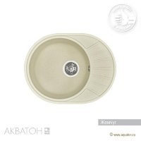 Мойка кухонная АКВАТОН Чезана, жемчуг Мойка кухонная АКВАТОН Чезана, жемчуг